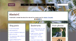 Desktop Screenshot of alastairc.ac